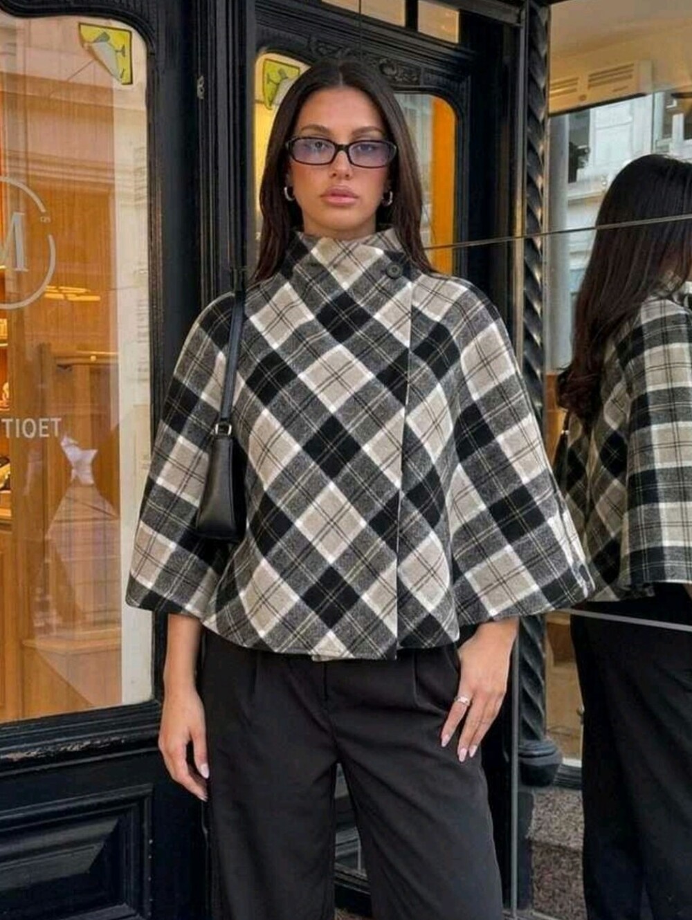 Fall Wedding Casual 2026 New Arrive Minimalism Elegant Autumn Cape Wi